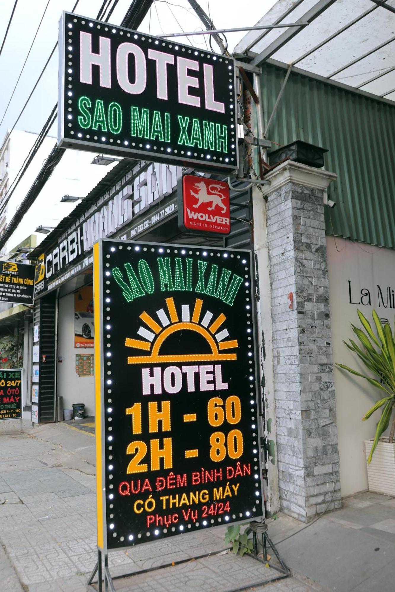 Khach San Sao Mai Xanh - Sao Mai Xanh Hotel Хошимін Екстер'єр фото